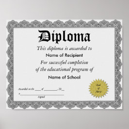 Póster Diploma