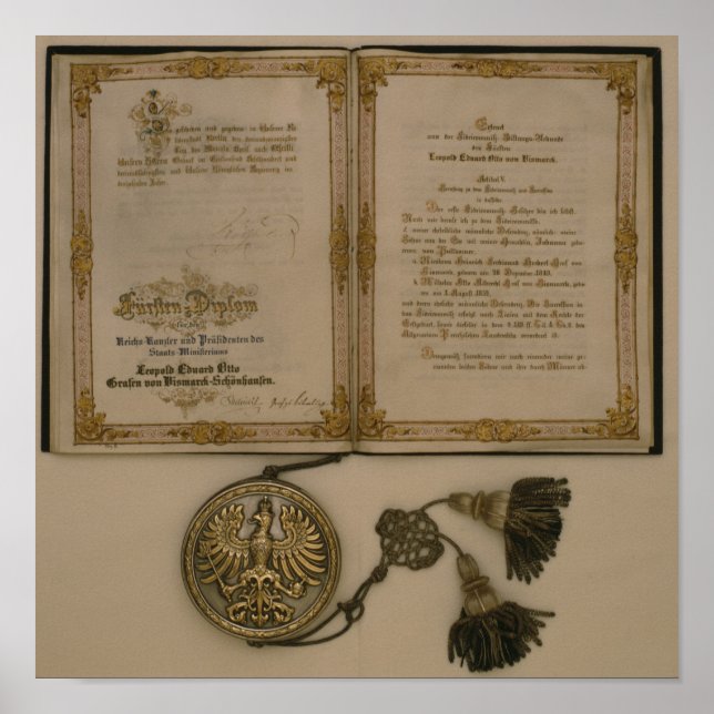 Póster Diploma de Prince (Frente)