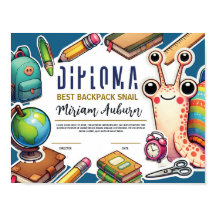 Diploma infantil de personalizable - Diversión y c
