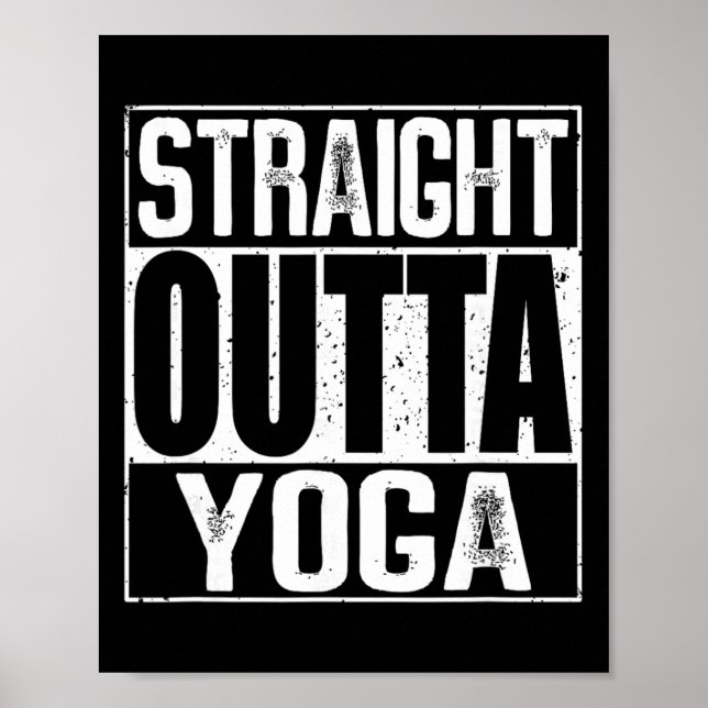 Póster Directo desde el Yoga  (Frente)