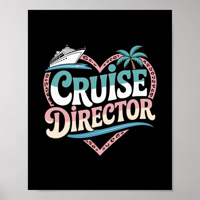 Póster Director de Crucero Corazón  (Frente)