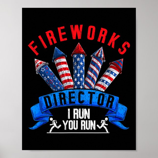 Póster Director de Fireworks Si Te Ejecuto, Ejecutas Patr (Frente)