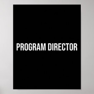 Póster Director de Programa de Salud Mental 