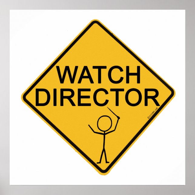 Póster Director de Watch (Frente)