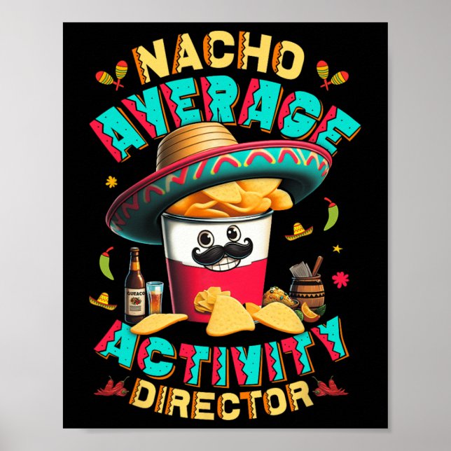 Póster Director Nacho Actividad Promedio Director Cinco D (Frente)