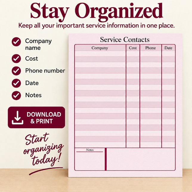 Póster Directorio de Contactos de Servicio Descarga Digit (Subido por el creador)