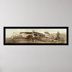Póster Dirigible Shenandoah Disaster Photo 1925