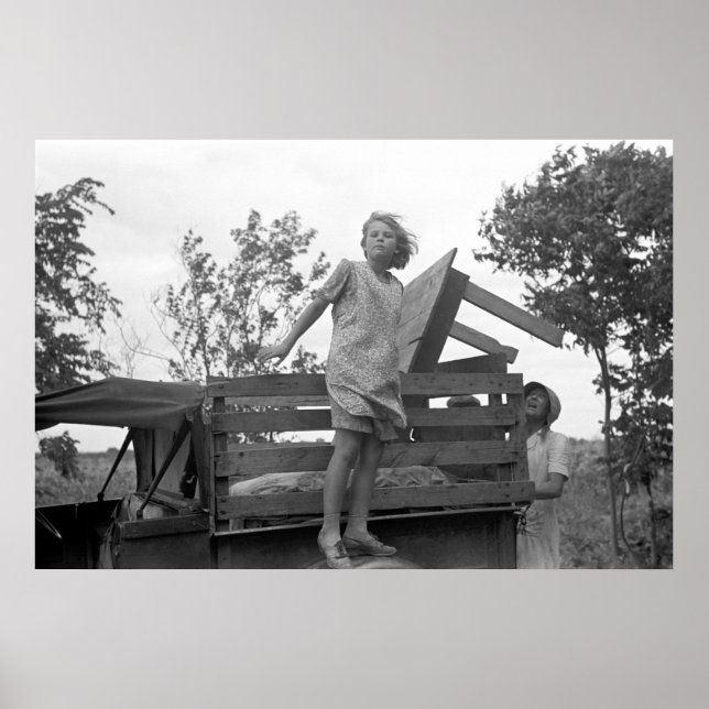 Póster Dirigida a California: años 30 (Frente)