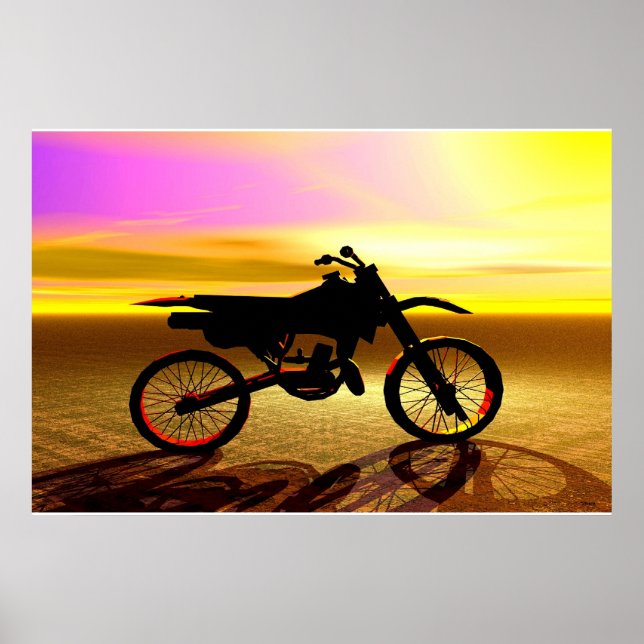 Póster Dirt Bike (Frente)