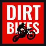 Póster Dirt Bikes Motocross Motorcycle Sport Pop Art<br><div class="desc">Imagen de arte pop de Motocross</div>