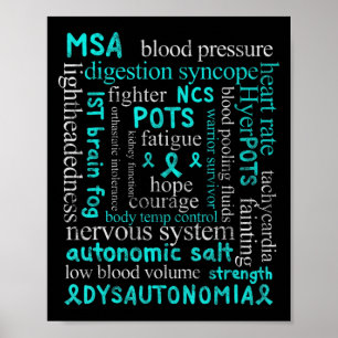 Póster Disautonomia Conciencia Mes Disautonomia Paciente