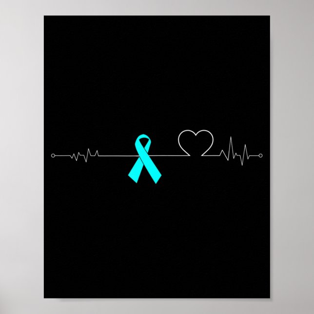 Póster Disautonomía Pulso del latido del corazón EKG NCS  (Frente)