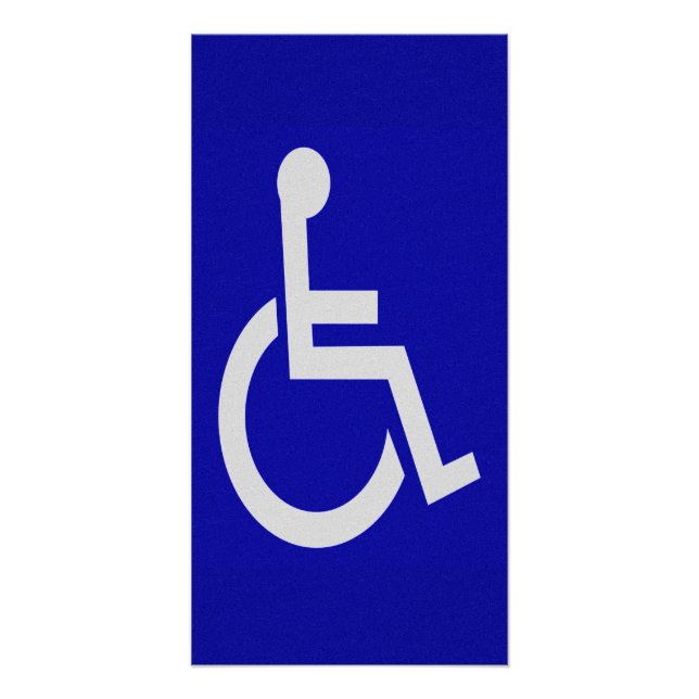 Póster Discapacitado (Anverso)