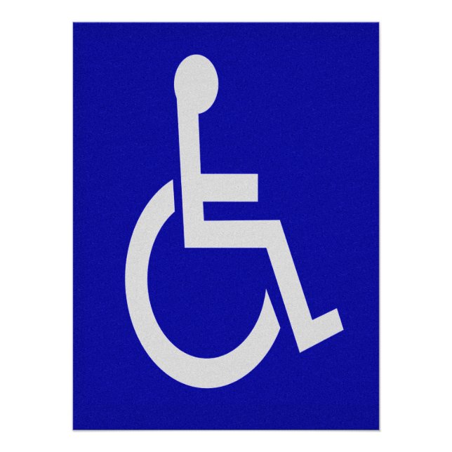Póster Discapacitado (Anverso)