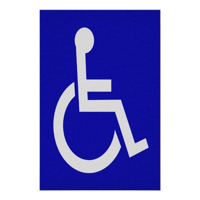 Póster Discapacitado (Anverso)