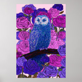 Póster Discerning Owl