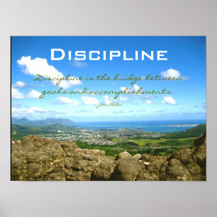 Póster Disciplina