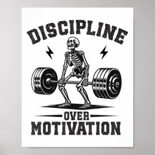 Póster Disciplina Sobre Motivación Entrenamiento Motivaci