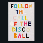 Póster Disco<br><div class="desc">Disco Poster</div>
