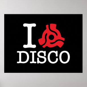 Póster Disco adaptador I 45