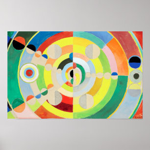 Póster Disco-Alivio Robert Delaunay