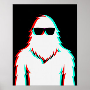 Póster Disco Cool Glitchfoot RGB