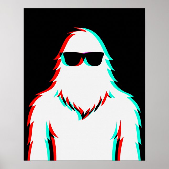 Póster Disco Cool Glitchfoot RGB (Frente)