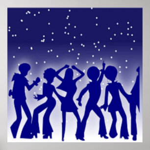 PÓSTER DISCO DANCERS