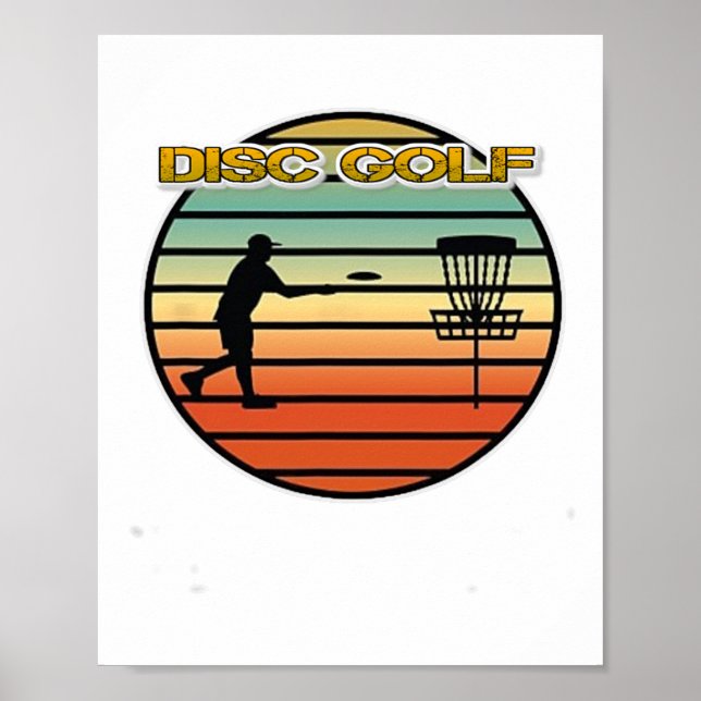 Póster Disco de golf (Frente)