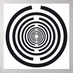 Póster Disco de vitalidad de Lakhovsky, antena de MWO Tes