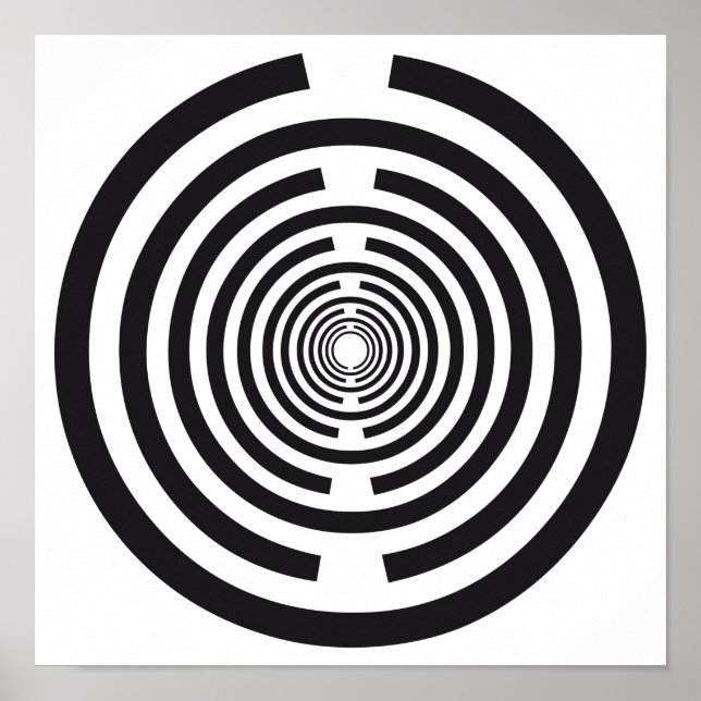 Póster Disco de vitalidad de Lakhovsky, antena de MWO Tes (Frente)