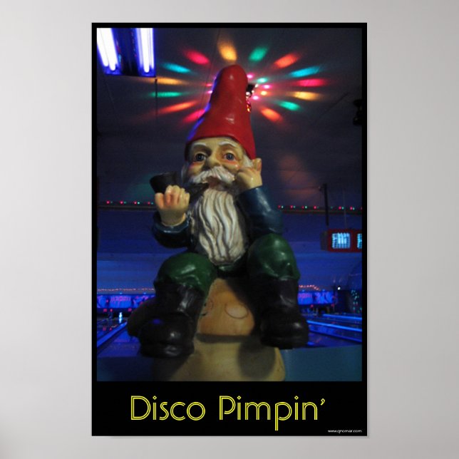 Póster Disco Gnome (Frente)