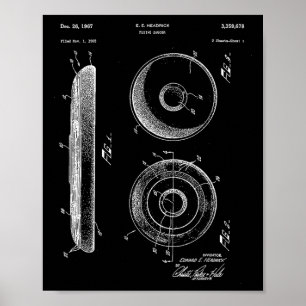 Póster Disco Golf Frisbee Golf Disco Golfista Frolf Disco