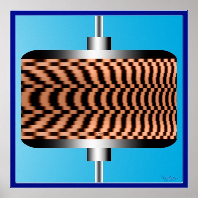 Póster Disco rápido giratorio (Frente)