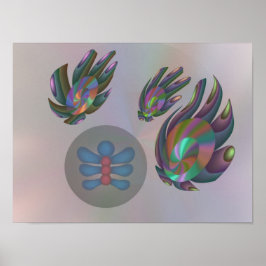 Póster Discos sintéticos y forma de vida