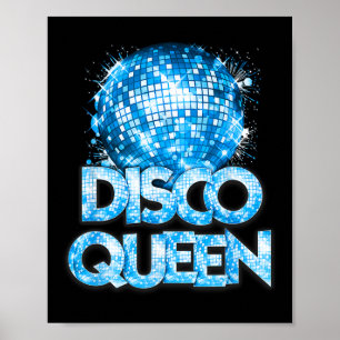 Póster Discoteca Queen - 70's Disco Tema 70