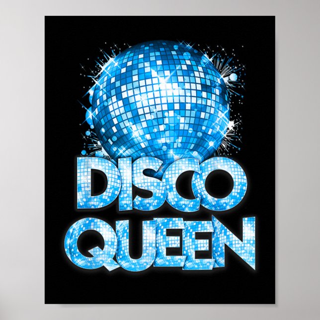 Póster Discoteca Queen - 70's Disco Tema 70 (Frente)