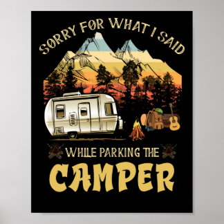 Póster Disculpa Por Lo Que Dije Mientras Estacionaba La C