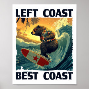 Póster Discurso de la Costa Izquierda, la Mejor Costa Con