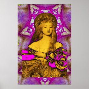 PÓSTER DISEÑADOR DE CÓSTULOS DE BELLEZA DE VANITY