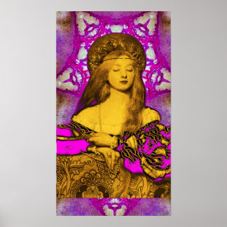 PÓSTER DISEÑADOR DE COSTUMBRES DE BELLEZA DE VANITY-FASHI