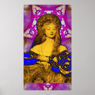 PÓSTER DISEÑADOR DE COSTUMBRES DE BELLEZA DE VANITY-FASHI