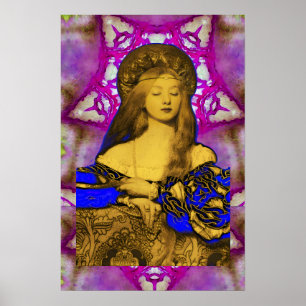 PÓSTER DISEÑADOR DE COSTUMBRES DE BELLEZA DE VANITY-FASHI