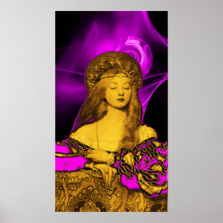 PÓSTER DISEÑADOR DE COSTUMBRES DE BELLEZA DE VANITY-FASHI