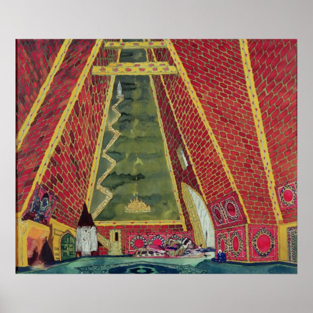 Póster Diseñar para 'Thamar', 1912 (Frente)