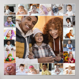 Póster Diseñar su propio Collage de fotos 21