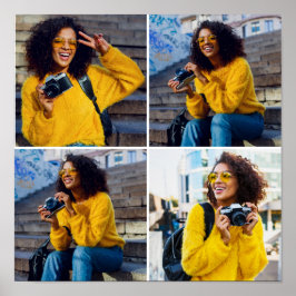 Póster Diseñar su propio Collage de fotos 4