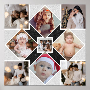 Póster Diseñar su propio Collage de fotos 9