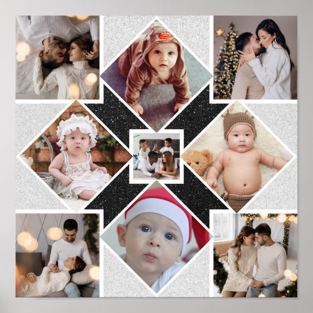 Póster Diseñar su propio Collage de fotos 9 (Frente)