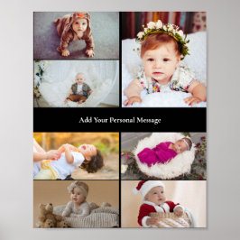 Póster Diseñar su propio Collage de fotos de 7